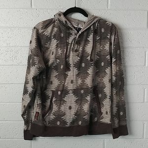 Quilted giraffe hoodie